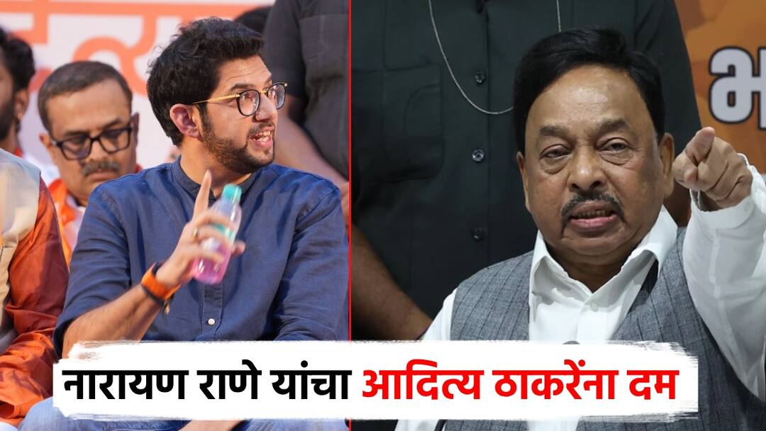 Narayan rane warn to Aditya Thackeray if you mention the names of Modi amit Shah Devendra Fadnavis mumbai rain आदित्य ठाकरे,  तू मोदी, शाह, फडणवीस यांची नावं घेतलीस तर याद राख, नारायण राणे यांचा दम