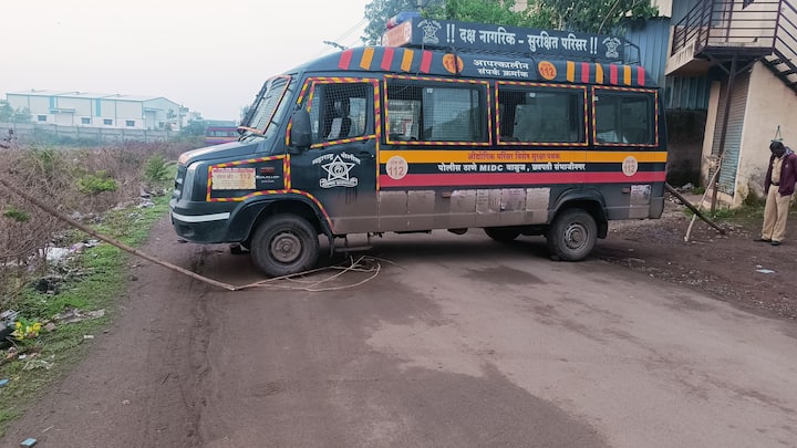 मध्यरात्री वडगाव कोल्हाटी परिसरात एन्काऊंटरचा थरार रंगला होता.