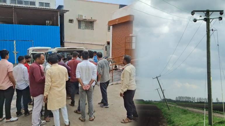 beed News farmers father and his son life ended due to electric shock Mahavitaran negligence cost the farmers life suffered shock and met unfortunate end incident in Georai of Beed Georai News : महावितरणचा निष्काळजीपणा शेतकर्‍याच्या जीवावर बेतला; बापलेकाला शॉक लागून दुर्दैवी अंत, बीडच्या गेवराईतील घटना  