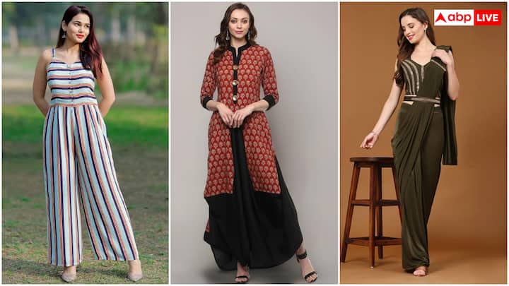 At this time, sustainable and versatile look is dominated. There are tunics modern and comfortable options with kurta-pants sets or palazzo such as athlezer and fusion wear. Light fabrics such as cotton and linen are minimal embroidery and pop colors such as corals and teal trends.