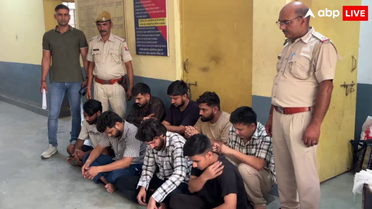 भरतपुर पुलिस की साइबर ठगों के खिलाफ बड़ी कार्रवाई, जयपुर और हरियाणा से 8 गिरफ्तार