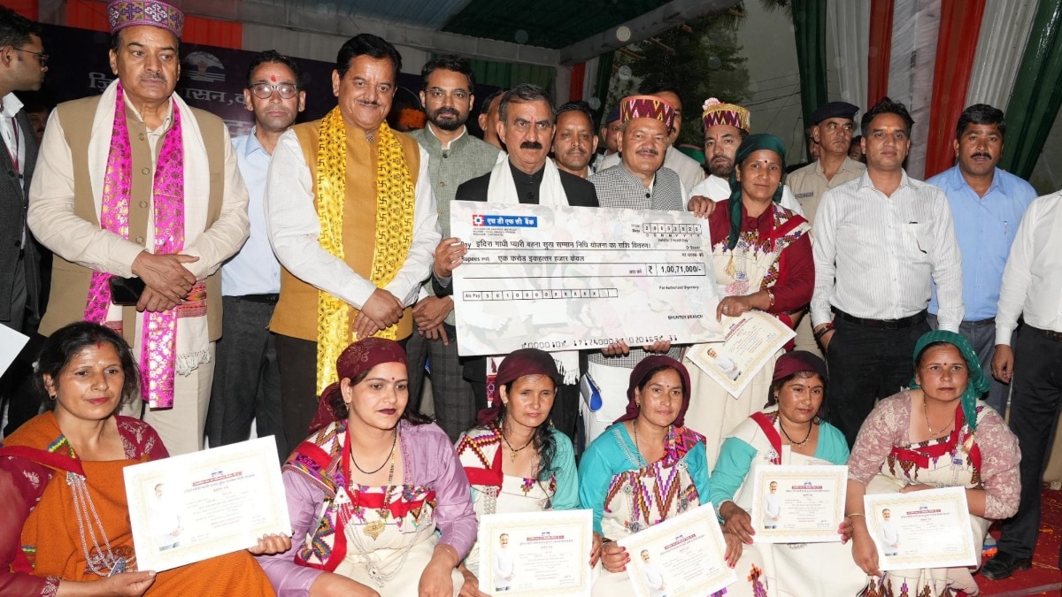 महिलाओं के लिए बड़ी खुशखबरी, सीएम सुक्खू ने खाते में ट्रांसफर की 1 करोड़ 71 हजार की सम्मान राशि
