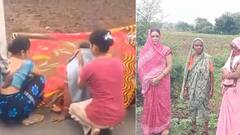 धक्कादायक! जळगावमध्ये भर रस्त्यात महिलेची प्रसूती, दमानिया संतापल्या; जिल्हाधिकारी थेट गावात