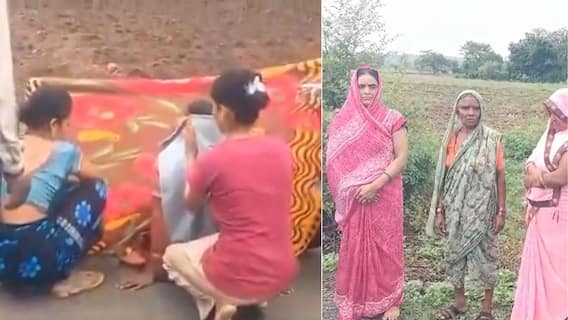 धक्कादायक! जळगावमध्ये भर रस्त्यात महिलेची प्रसूती, दमानिया संतापल्या; जिल्हाधिकारी थेट गावात