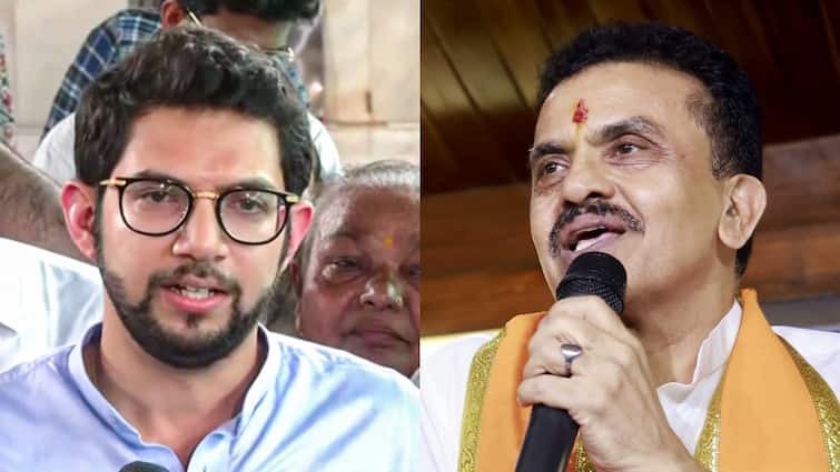 शिंदे गुट के संजय निरुपम का उद्धव ठाकरे के बेटे पर बड़ा आरोप, 'आदित्य ठाकरे और उनके एक्टर दोस्त ने...' Mithi River Desilting Scam: Sanjay Nirupam Says Aaditya Thackeray and his close actor friend Dino Morea should be investigated शिंदे गुट के संजय निरुपम का उद्धव ठाकरे के बेटे पर बड़ा आरोप, 'आदित्य ठाकरे और उनके एक्टर दोस्त ने...'
