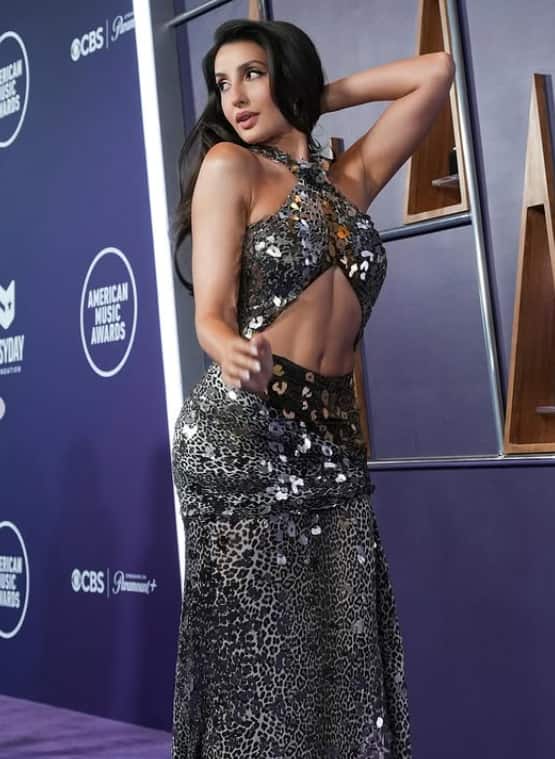 This year, Nora Fatehi scattered her flames at the American Music Awards. The dancer, actress and singer represented South Asia on the global platform and also wreaked havoc with their brilliant look.