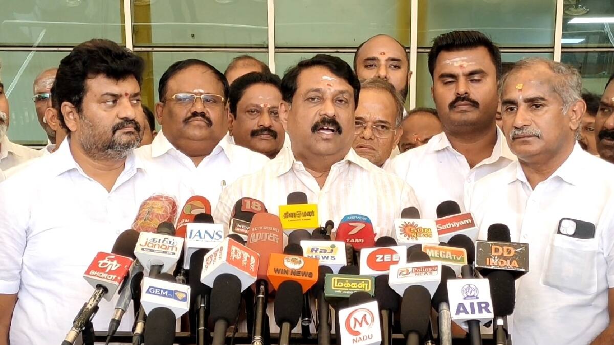 உதயநிதி ஸ்டாலினுக்கு ED பயம் இருப்பதால்தான், பயப்பட மாட்டோம் என கூறியுள்ளார் - நயினார் நாகேந்திரன்