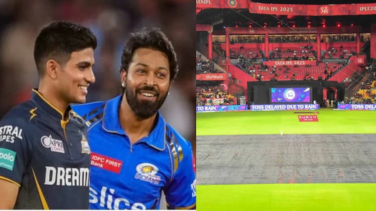 ipl rule if gt vs mi eliminator match washed out in rain mullanpur stadium gt vs mi eliminator ipl 2025 बारिश में धुल गया मुंबई और गुजरात का एलिमिनेटर मैच, तो यह टीम हो जाएगी बाहर; जानें IPL का नियम