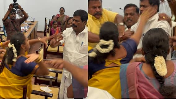 DMK Vs ADMK: அதிமுக கவுன்சிலரை சரமாரியாக தாக்கிய திமுக பெண் கவுன்சிலர்... சேலத்தில் பரபரப்பு