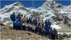 22 Mountaineers Of Indian Army Successfully Scale Mt Everest In Silver Jubilee Expedition