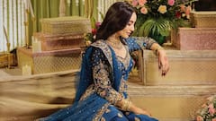 8 Ethnic Suit Looks Of Surbhi Jyoti That Exude Regal Elegance