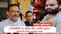 साडे 5 किलो सोन्यापैकी 32 तोळेच हाती लागलं?, बाकी कुठं गेलं?; मंत्री शिरसाट थेट पोलीस आयुक्तालयात