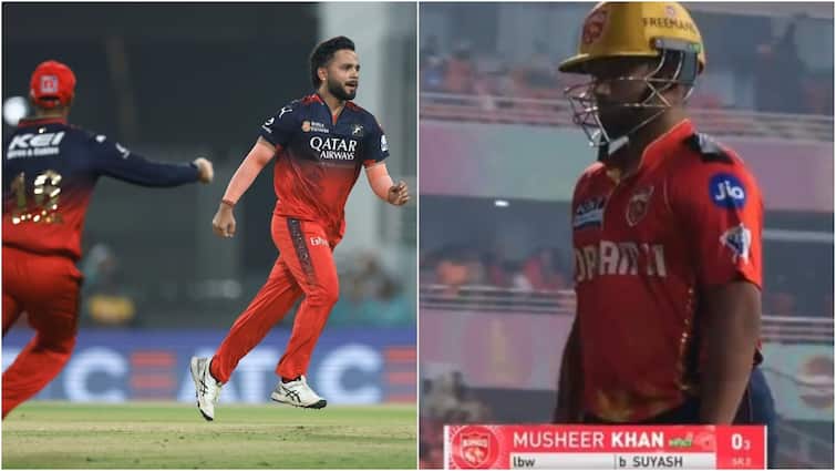 मुशिर खान, सरफराज के भाई, आईपीएल डेब्यू में शून्य पर असफल रहे; प्रशंसकों ने वर्ग रखा