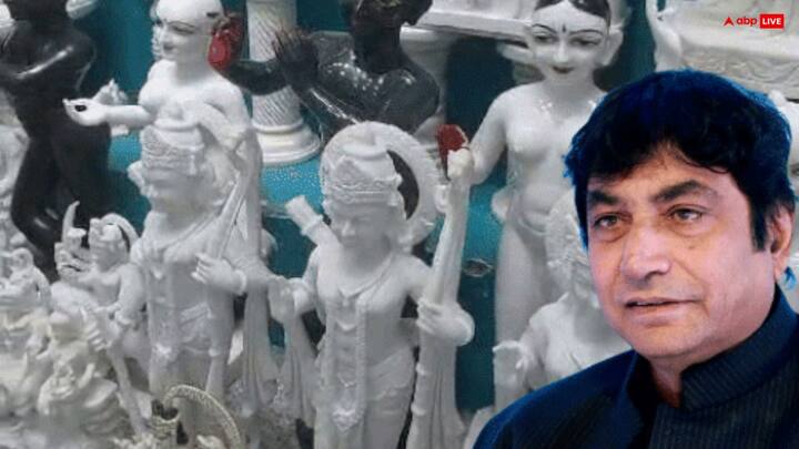 अयोध्या के राम दरबार की प्रतिमा जयपुर के मूर्ति मौहल्ले में रहने वाले मूर्तिकार सत्यनारायण पांडेय ने बनाई है. इसमें राजा राम, माता सीता, भरत, शत्रुघ्न और लक्ष्मण की प्रतिमा शामिल है. इसे बनाने में उन्हें 8 महीने का वक्त लगा.