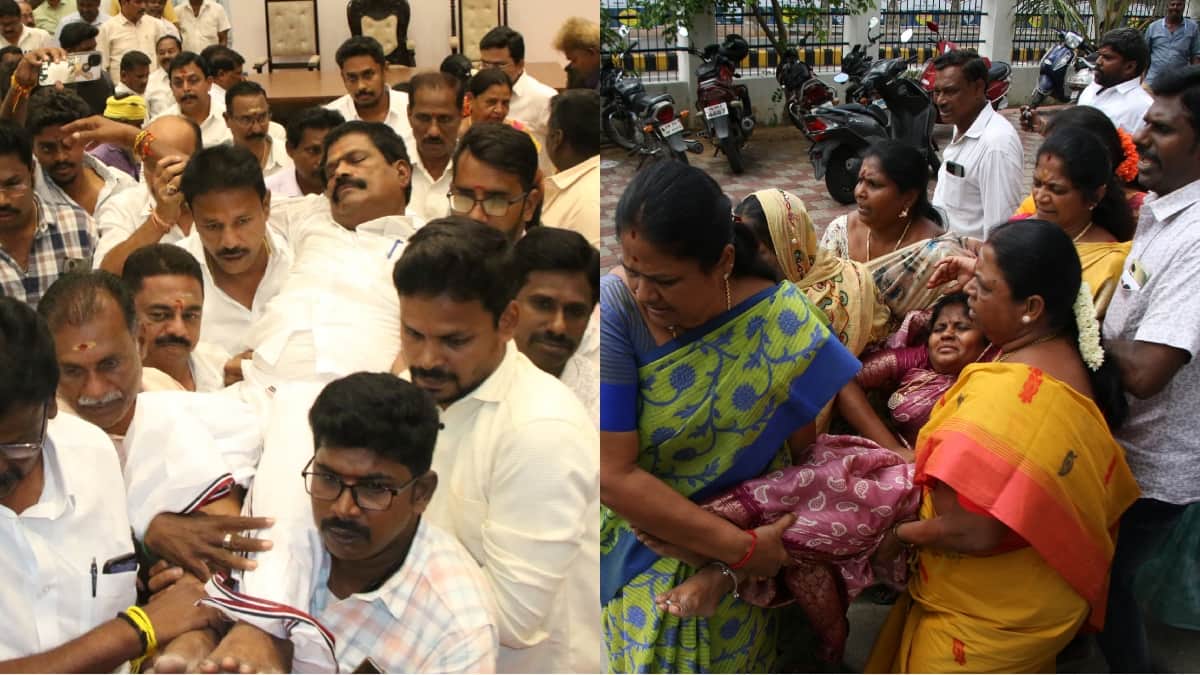 DMK Vs ADMK: அதிமுக கவுன்சிலரை சரமாரியாக தாக்கிய திமுக பெண் கவுன்சிலர்... சேலத்தில் பரபரப்பு