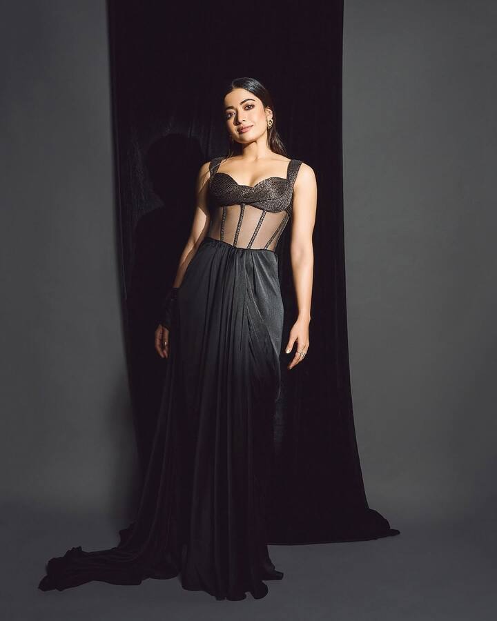 She will also star in Pushpa 3, Cocktail 2, The Girlfriend, Rainbow, and Ek Saath Do Do. (Instagram/rashmika_mandanna)