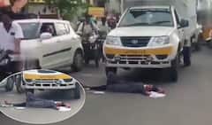 భీమవరంలో మద్యం మత్తులో యువతి వీరంగం, నడిరోడ్డుపైనే హంగామా..!