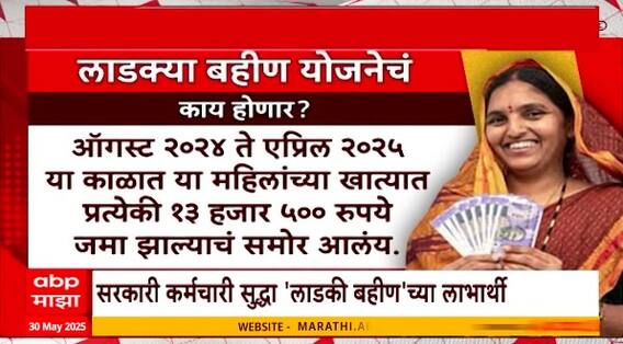 Ladki Bahin Special Report : 'लाडकी' सरकारसाठी डोकेदुखी? सरकारी कर्मचारीसुद्धा 'लाडकी'च्या लाभार्थी