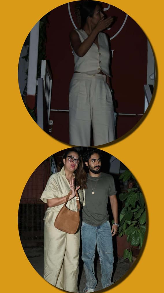 बेटे और बहन संग डिनर डेट पर दिखा मलाइका अरोड़ा का जलवा, व्हाइट आउटफिट में ढाया कहर