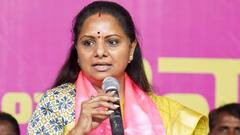 BRS-BJP Merger On Cards? MLC Kavitha Alleges Conspiracy, Hits Out At Party Leaders