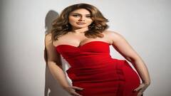 Shefali Jariwala Photo: રેડ સ્ટ્રેપલેસ ગાઉન ગોર્જિયસ લાગી શેફાલી જરીવાલા