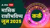 Cancer Monthly Horoscope : कर्क राशीसाठी जून महिन्यात नशिबाची लॉटरी लागणार? आर्थिक स्थिती कशी असेल? वाचा मासिक राशीभविष्य