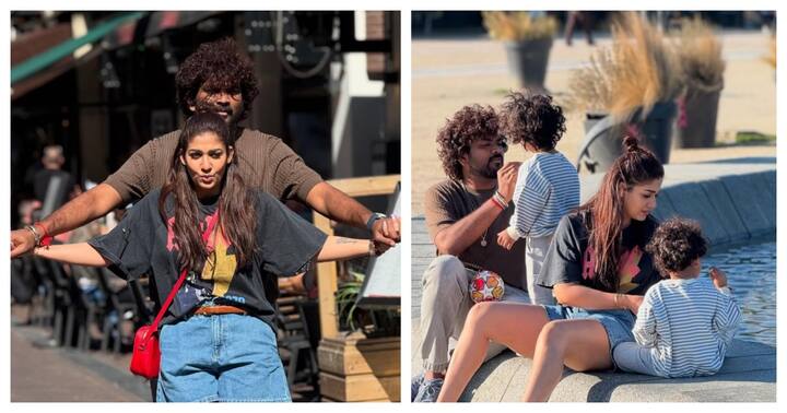 நயன்தாரா தனது கணவர் மற்றும் மகன்கள் உடன் நெதர்லாந்தில் உள்ள ஆம்ஸ்டர்டாமிற்கு சுற்றுலா சென்ற புகைப்படங்கள் சமூக வலைதளங்களில் வைரலாகி வருகிறது.