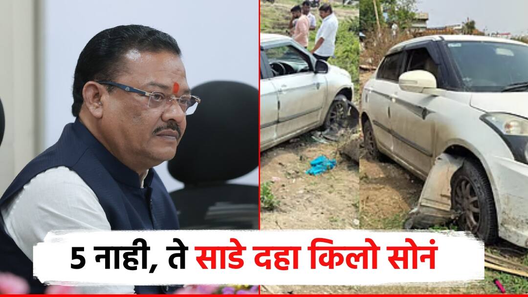 5 नाही, ते साडे दहा किलो सोनं; पोलिसांची भेट घेताच एन्काऊंटर प्रकरणावर मंत्री शिरसाट यांचा खळबळजनक दावा Minister Sanjay shirsat sambhajinagar encounter 10 kg gold in robbery encounter by police investigate 5 नाही, ते साडे दहा किलो सोनं; पोलिसांची भेट घेताच एन्काऊंटर प्रकरणावर मंत्री शिरसाट यांचा खळबळजनक दावा