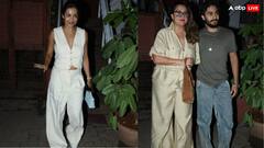 बेटे और बहन संग डिनर डेट पर स्पॉट हुईं मलाइका अरोड़ा, 51 की उम्र में ऑल व्हाइट लुक में ढाया कहर