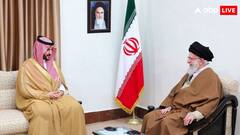 'अमेरिका के साथ करें न्यूक्लियर डील या इजरायल संग जंग के लिए रहें तैयार', सऊदी अरब की खामेनेई को चेतावनी