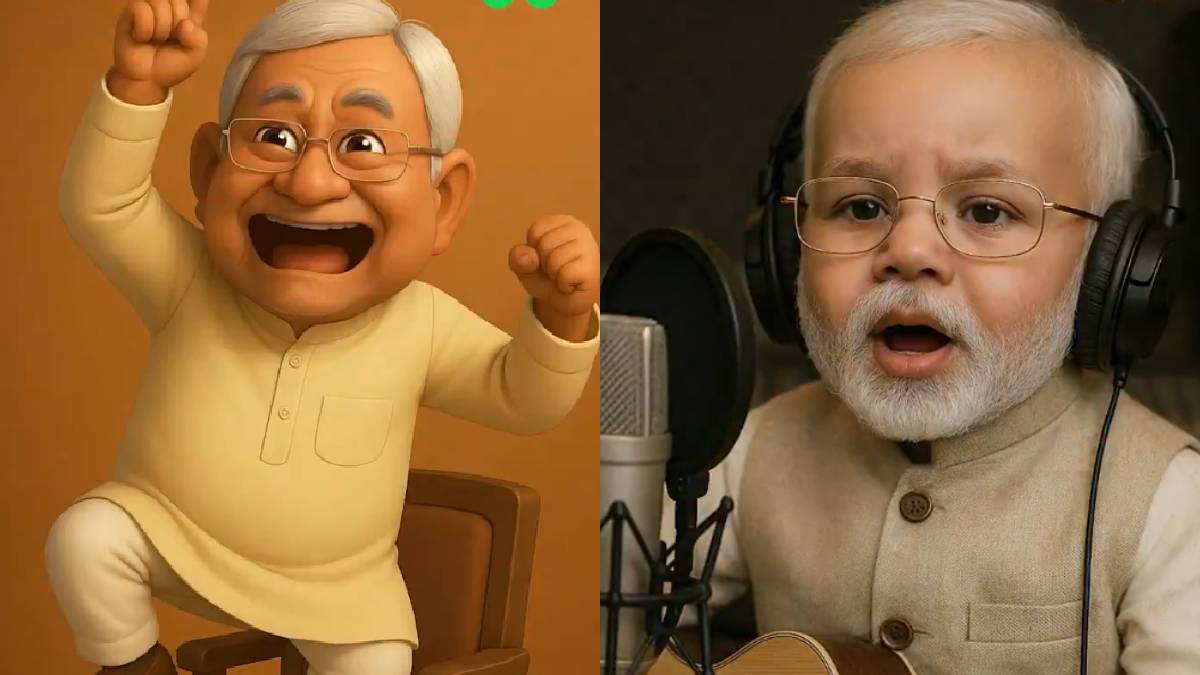 VIDEO: RJD ने पीएम मोदी और सीएम नीतीश पर किया AI वीडियो जारी, ‘ठग्गू के जुमले’, खुद देख लीजिए