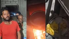 परळी वैद्यनाथ मंदिराच्या नवीन दर्शन मंडपातच शिजवले मांसाहारी अन्न, घटना कॅमेऱ्यात कैद