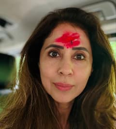 Urmila Matondkar Seeks Blessings At Kamakhya Temple; See PICS
