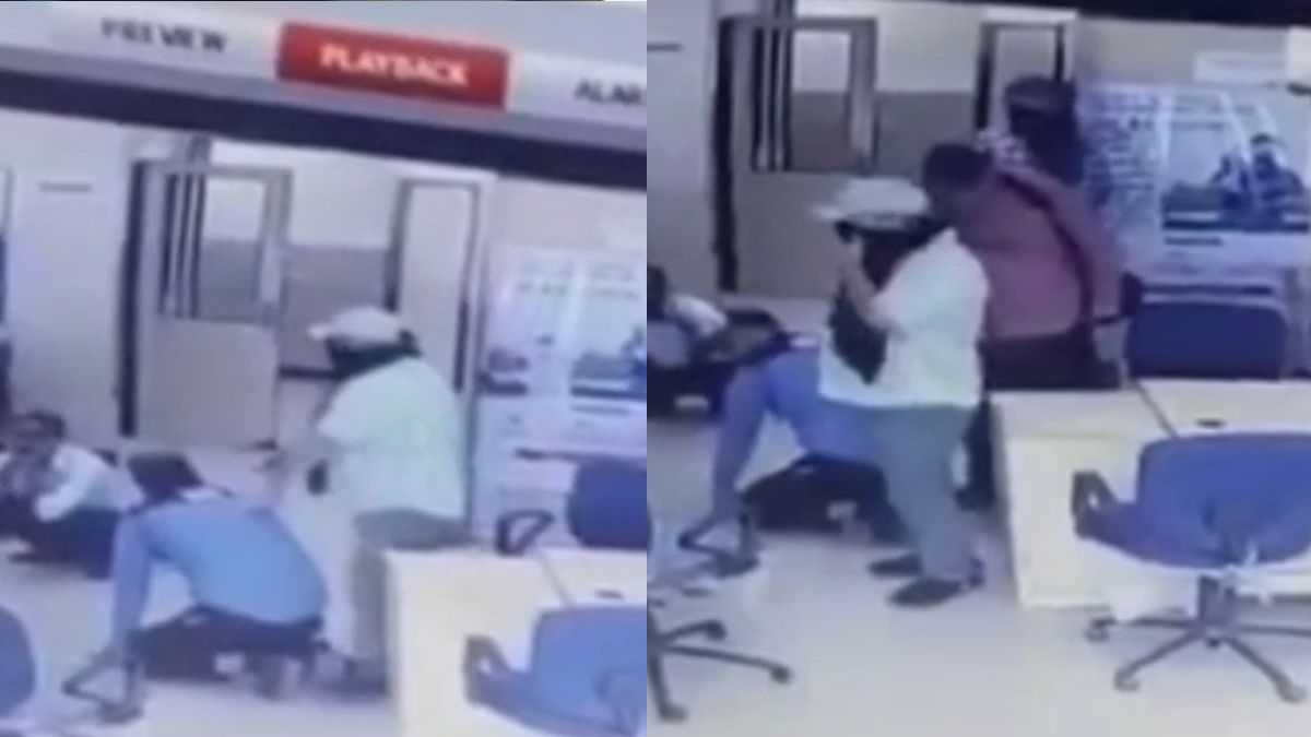 पंजाब: फगवाड़ा में गन पॉइंट पर लूटा गया प्राइवेट बैंक, 40 लाख ले जाते लुटेरे CCTV में हुए कैद
