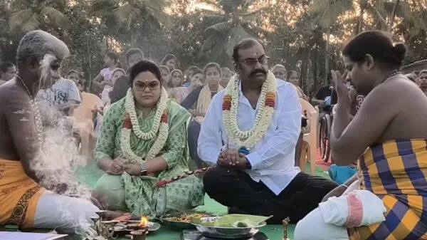 2ஆவது மயோபதி மருத்துவமனையை தொடங்கிய நெப்போலியன் – குவியும் வாழ்த்துக்கள்! Actor Nepoleon build new myopathy hospital work started 2ஆவது மயோபதி மருத்துவமனையை தொடங்கிய நெப்போலியன் – குவியும் வாழ்த்துக்கள்!