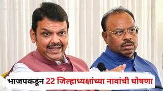 BJP District President List : बीड ते संभाजीनगर, नाशिक ते अहिल्यानगर; भाजपकडून उर्वरित 22 जिल्हाध्यक्षांच्या नावांची घोषणा; पाहा संपूर्ण यादी