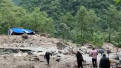 Car Buried Under Landslide Debris In Arunachal Pradesh, 7 Dead