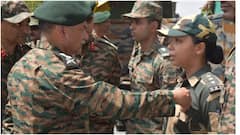 BSF Officer Neha Bhandari Felicitated By COAS For Gallantry During Operation Sindoor
