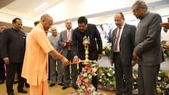 सीएम योगी ने अधिवक्ता चैंबर्स और मल्टीलेवल पार्किंग का किया उद्घाटन, 680 करोड़ की लागत से हुआ तैयार