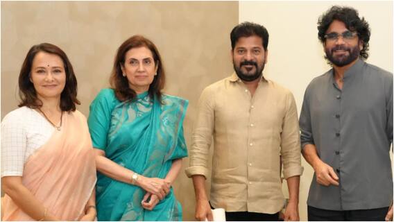 Akhil Akkineni Wedding: అఖిల్ పెళ్లికి తెలంగాణ సీఎం రేవంత్ రెడ్డిని ఆహ్వానించిన నాగార్జున, అమల దంపతులు