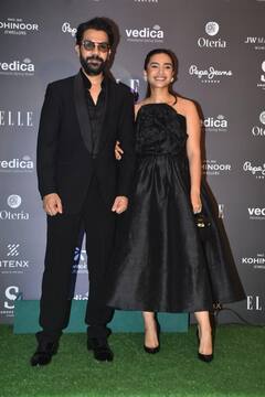 Elle awards: इंडो-वेस्टर्न में खूब जचीं सान्या, पिंक ड्रेस में बार्बी लगीं जैस्मिन, साड़ी में ऋचा का दिखा एलीगेंट लुक