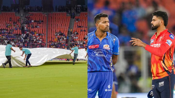 Five Over Match Rule: मुंबई इंडियंस और पंजाब किंग्स के बीच दूसरे क्वालीफायर मुकाबले में बारिश की वजह से अगर 5 ओवर का मैच नहीं हो पाता है तो, किसे मिलेगी फाइनल में एंट्री? यहां जानिए.