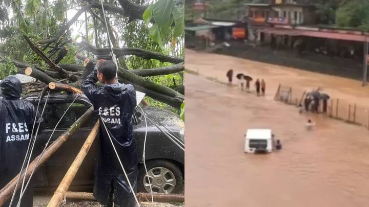 પૂર્વોત્તર ભારતના ઘણા રાજ્યોમાં ભારે વરસાદ અને પૂરને કારણે ભારે નુકસાન થયું છે. આસામ, મણિપુર, અરુણાચલ પ્રદેશ, મેઘાલય અને અન્ય રાજ્યોમાં અત્યાર સુધીમાં 30થી વધુ લોકોએ જીવ ગુમાવ્યા છે.