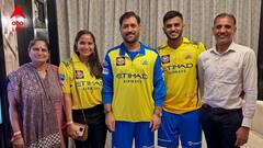 হতাশাজনক মরশুমেও প্রাপ্তি থালা-সাক্ষাৎ, ধোনিকে কৃতজ্ঞতা জানিয়ে বিশেষ বার্তা উর্ভিল পটেলের