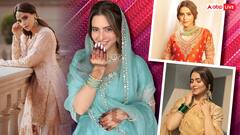 Eid Ul Adha 2025: बकरीद के लिए परफेक्ट है आमना शरीफ के ये शरारा लुक्स, आप भी कर सकती हैं स्टाइल