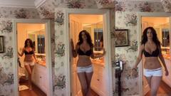 पन्नाशीच्या उंबरठ्यावर पोहोचली तरीही मल्लिका शेरावत चाहत्यांवर मोहिनी, बाथरुममधून बाहेर आली अन्...Video