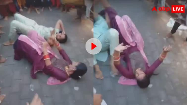 देखिए धर्राटे काट रही हैं ओम्फों….ढोल नगाड़ों की धुन पर महिलाओं ने नागिन डांस से मचाया गदर..