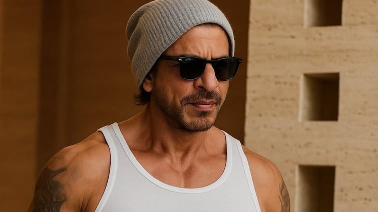 Shah Rukh Khan Flaunts Ripped Physique And Tattoos In New Look, Fans Say ‘King Mode On’; WATCH