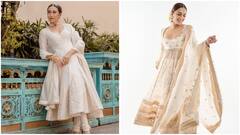 Bollywood Divas Inspired White Anarkali Suits To Try This Bakrid