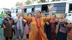 Hundreds Of Kashmiri Pandit Devotees Leave For Kheer Bhawani Mela